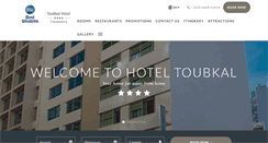 Desktop Screenshot of hoteltoubkal.com